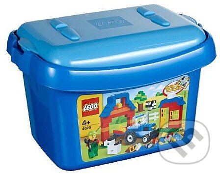 LEGO Kocky 4626 - Modrý box s kockami