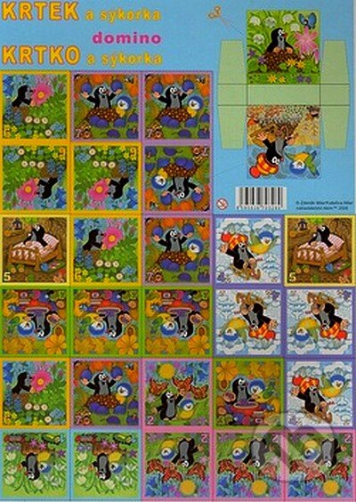 Krtek a sýkorka / Krtko a sýkorka (domino)