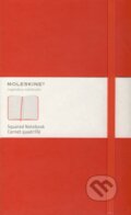 Moleskine - stredn� �tvor�ekov� z�pisn�k (�erven�)