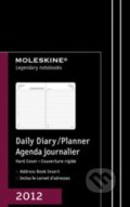 Moleskine - stredn� denn� pl�novac� di�r 2012 (�ierny)