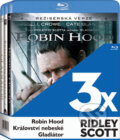 3 x Ridley Scott - 3 Blu-ray