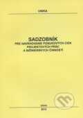 Sadzobn�k pre navrhovanie ponukov�ch cien projektov�ch pr�c a in�inierskych �innost�
