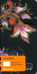 Paperblanks - di�r 2013 - Floral Cascade Ebony Slim