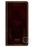Paperblanks - diár 2013 - Black Moroccan Slim