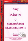 Nový Zákon o veterinárnej starostlivosti