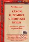 Novelizovaný Zákon o pomoci v hmotnej núdzi
