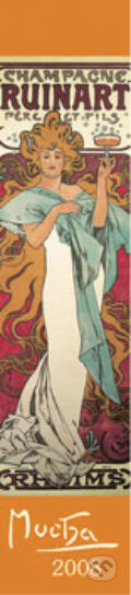 Alfons Mucha 2008 - n�stenn� kalend�r