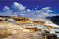 Hor�ce pramene, Yellowstonsk� n�rodn� park, USA