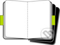 Moleskine - sada 3 mal�ch �ist�ch notesov (�ierna v�zba)