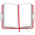 Moleskine - stredn� �ist� z�pisn�k (�erven�)