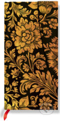 Paperblanks - Midnight Gold - SLIM - linajkový
