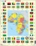 Afrika (politick� + vlajky)