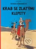 Krab se zlatými klepety
