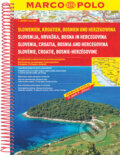 Slowenien, Kroatien, Bosnien und Herzegowina 1:300 000