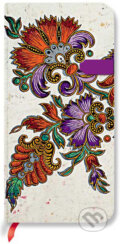 Paperblanks - Flor de Pasi�n Ivory - SLIM - linajkov�