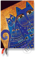 Paperblanks - Di�r 2010 (t��denn�, horizontal) - Mediterranean Cats - MINI