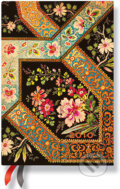 Paperblanks - Diár 2010 (týždenný, horizontal) - Filigree Floral Ebony - MIDI