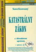 Novelizovaný Katastrálny zákon 36/2009