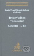 Trestný zákon - I. diel