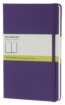Moleskine � stredn� �ist� z�pisn�k (pevn� v�zba) � fialov�