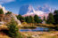 Jazero v Dolomitoch