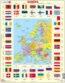 Eur�pa (politick� + vlajky)