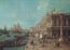 Canaletto, Molo con la biblioteca